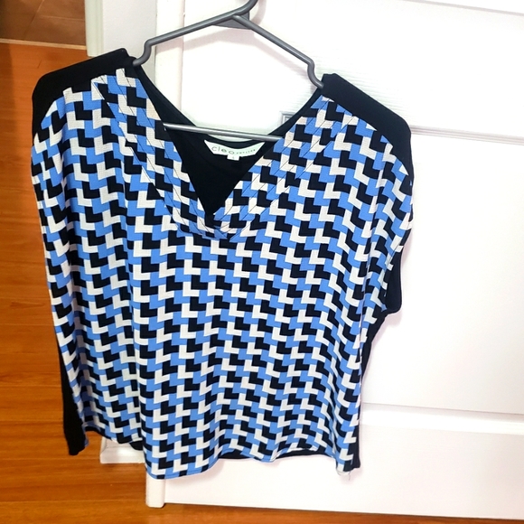 CLEO WOMENS TOP PETITES L - Picture 2 of 3